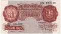 Bank Of England 10 Shilling Notes Britannia 10 Shillings, from 1948